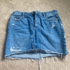 Denim skirt